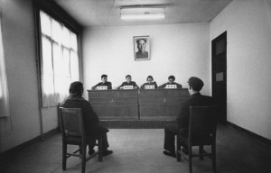 Marc Riboud. Skyrybos. Pekinas. 1965