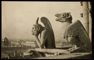 Alvin Langdon Coburn. Vaizdas nuo Paryžiaus katedros. 1905