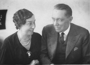 Jurgis Baltrušaitis su žmona Marija. Maskva, 1933. Maironio lietuvių literatūros muziejus